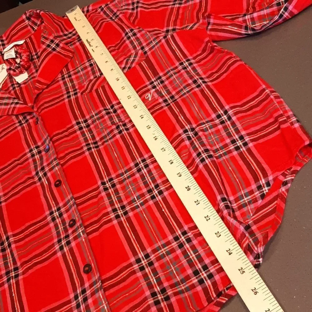 Victoria's Secret Pajama Top with Hair Tie